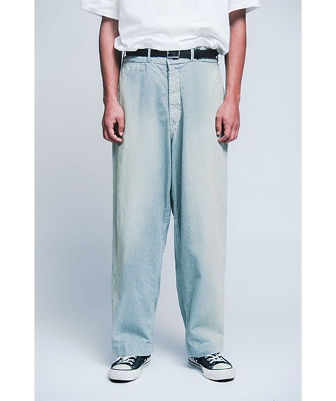 Indigo Pin Check Work Pants［25SAP-04-09H］【2025SS】【25STYLE1】【SOLDOUT】