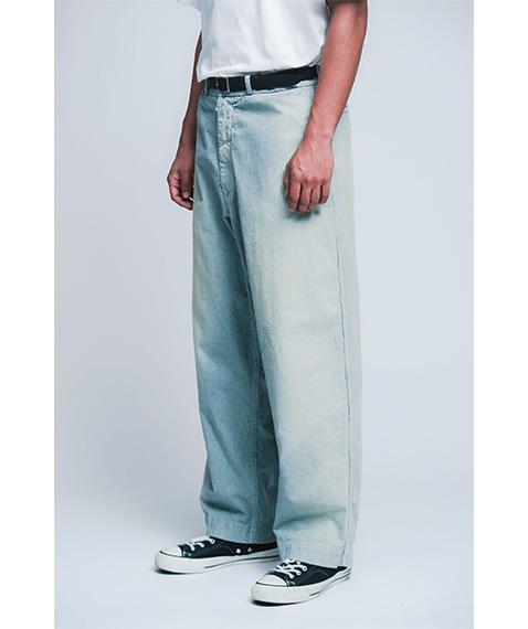 Indigo Pin Check Work Pants［25SAP-04-09H］【2025SS】【25STYLE1】【SOLDOUT】