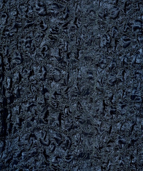 H.D. Pant - Embroidery Satin［RW284］Navy【2025AW】 【SOLDOUT】