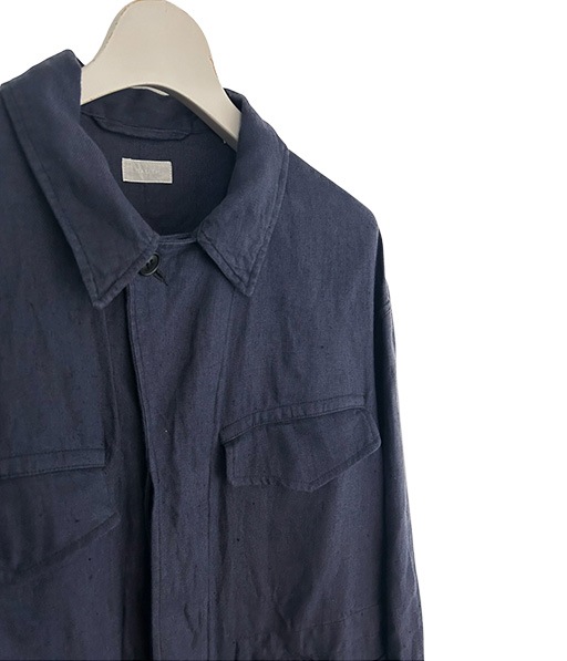 LINEN MILITARY JACKET［BA-CSA-002］【2026SS】