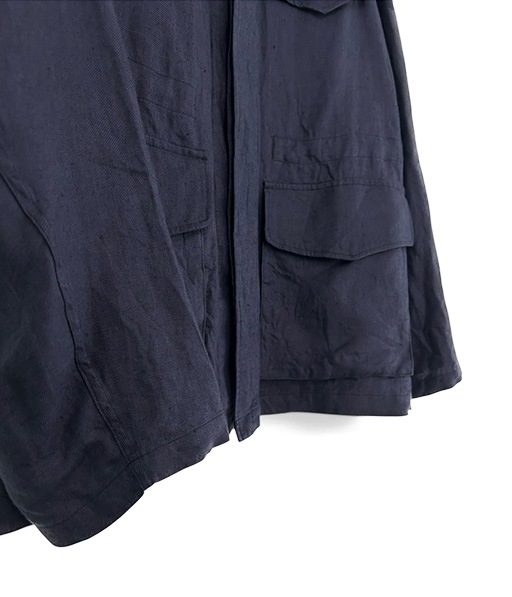 LINEN MILITARY JACKET［BA-CSA-002］【2026SS】