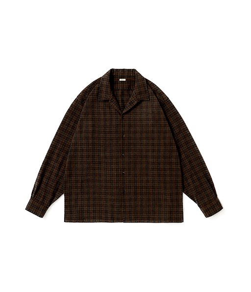 Silk Nep Loop Collar Shirts［26AAP-02-13］【2026AW】【26STYLE2】【SOLDOUT】