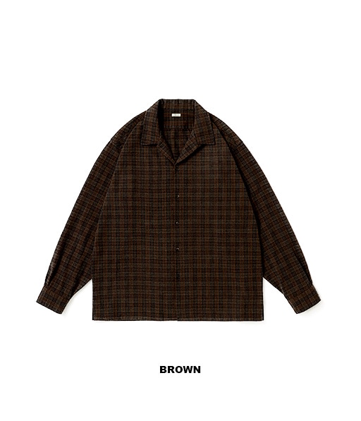 Silk Nep Loop Collar Shirts［26AAP-02-13］【2026AW】【26STYLE2】【SOLDOUT】