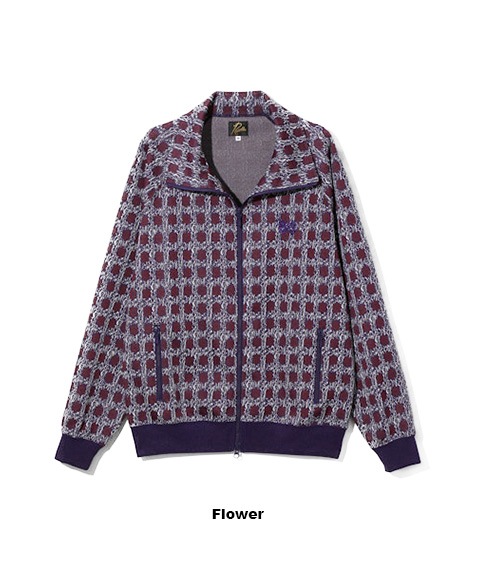 Track Jacket - Poly Jacquard［RW312］Flower【2025AW】