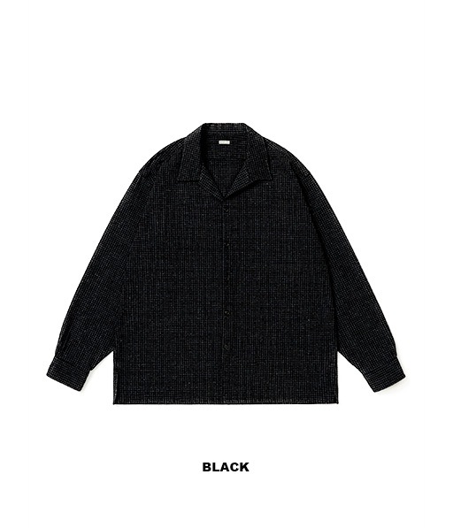 Silk Nep Loop Collar Shirts［26AAP-02-14］【2026AW】【26STYLE2】【SOLDOUT】