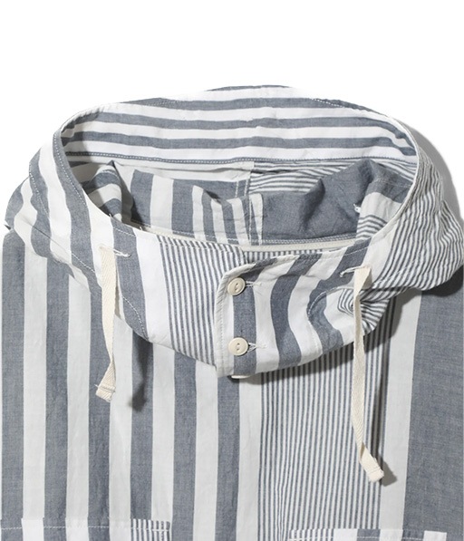 Cagoule Shirt - Stripe Cotton Chambray［SW034］【2026SS】