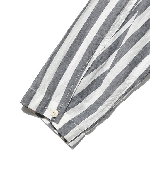 Cagoule Shirt - Stripe Cotton Chambray［SW034］【2026SS】
