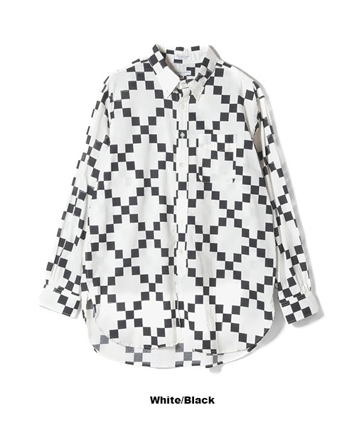 19 Century BD Shirt - Cotton Checker Print［SW006］【2026SS】