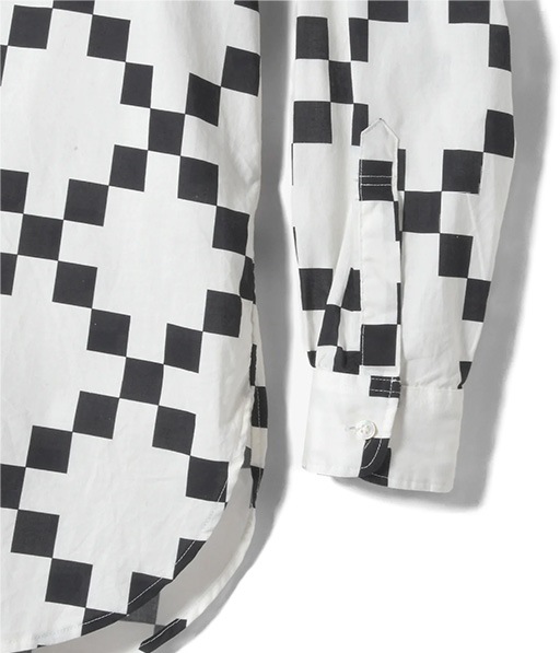 19 Century BD Shirt - Cotton Checker Print［SW006］【2026SS】