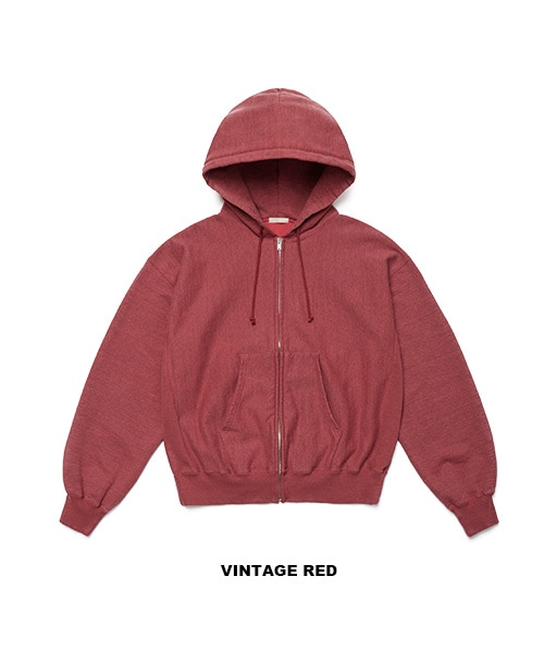 FADED SILKY TERRY RW ZIP UP PARKA［UCS115-LC274］【2026AW】