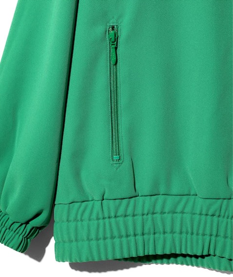《SALE》Fringe Track Jacket - Poly Kersey［OT198］Green