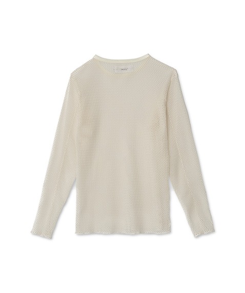 《SALE》COTTON POLYESTER MESH LONG SLEEVE T-SHIRT［25SCT-#822S］【2025SS】