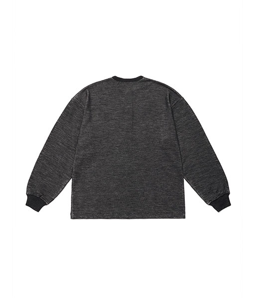 W/C HONEYCOMB HENLEY-NECK TOP［UCS120-LC270］【2026AW】