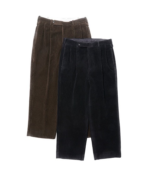 Wool Corduroy Wide Tapered Trousers［25AAP-04-03］【2025AW】【25STYLE2】【SOLDOUT】