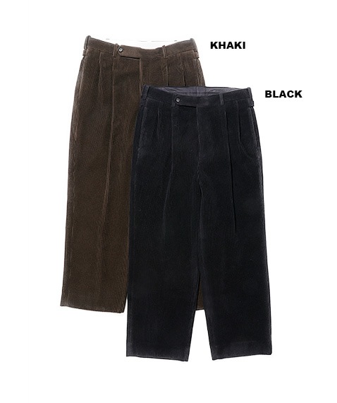 Wool Corduroy Wide Tapered Trousers［25AAP-04-03］【2025AW】【25STYLE2】【SOLDOUT】