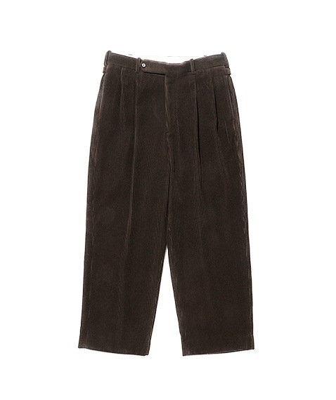 Wool Corduroy Wide Tapered Trousers［25AAP-04-03］【2025AW】【25STYLE2】【SOLDOUT】