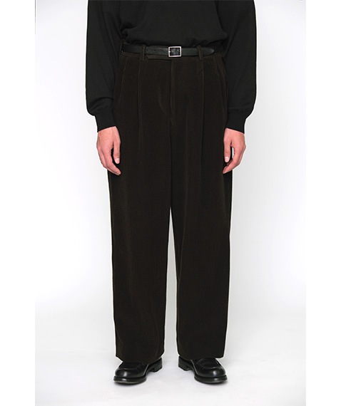 Wool Corduroy Wide Tapered Trousers［25AAP-04-03］【2025AW】【25STYLE2】【SOLDOUT】