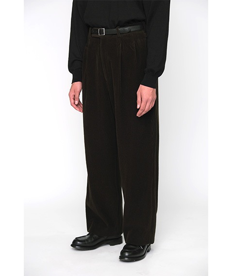 Wool Corduroy Wide Tapered Trousers［25AAP-04-03］【2025AW】【25STYLE2】【SOLDOUT】
