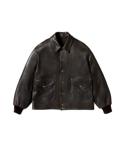 Leather A-1 Flight Jacket［26SAP-01-48］【2026SS】【26STYLE1