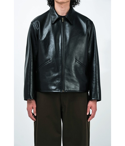 Leather Sports Jacket［26SAP-01-1【2026SS】【26STYLE1】