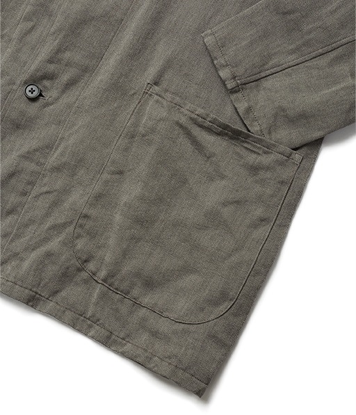 WASHED C/L CORKSCREW JKT［UJK29-LA235-B］【2026SS】【SOLDOUT】