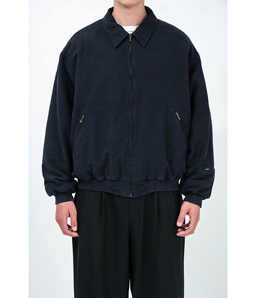 Vintage Cotton Silk Moleskin Jacket［26SAP-01-16］【2026SS