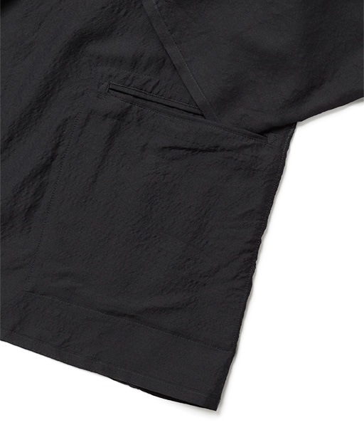 WASHED WOOL SILK TWILL SH-JKT［USH68-LA213-A］【2026SS】