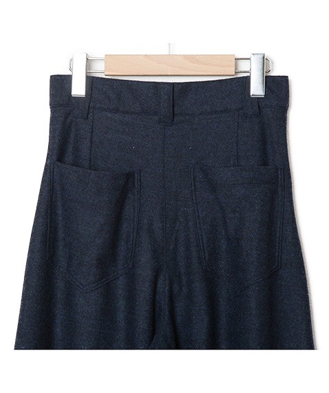 《SALE》Erode Knit Wide Pants［bsd23AW-10］NAVY