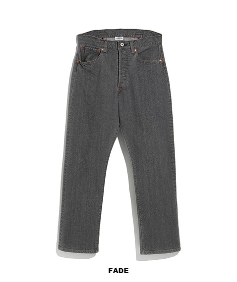 《SALE》BLACK DENIM PANTS［015FD251009］FADE【2025SS】