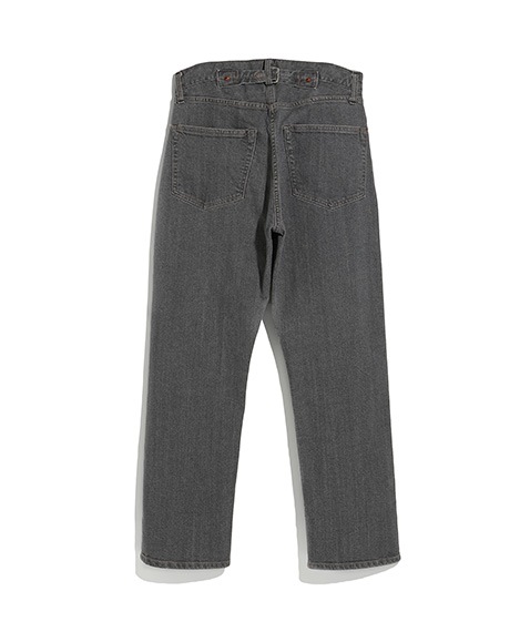 《SALE》BLACK DENIM PANTS［015FD251009］FADE【2025SS】
