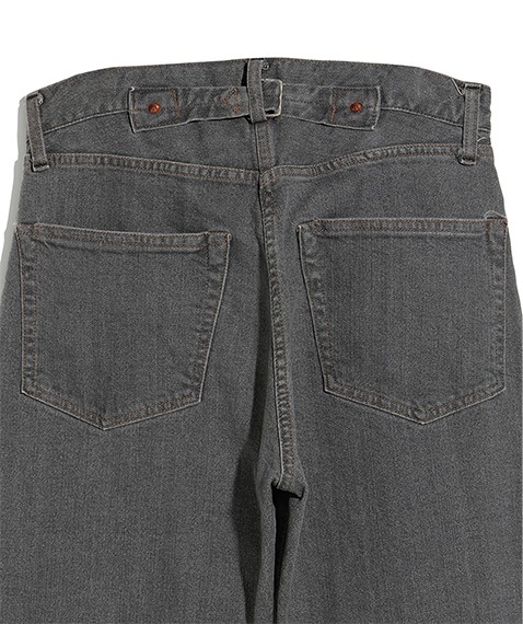 《SALE》BLACK DENIM PANTS［015FD251009］FADE【2025SS】