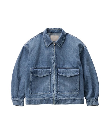 Selvage Denim Zip Jacket - LIGHT FADE［GM253-20056LB］【2025AW】
