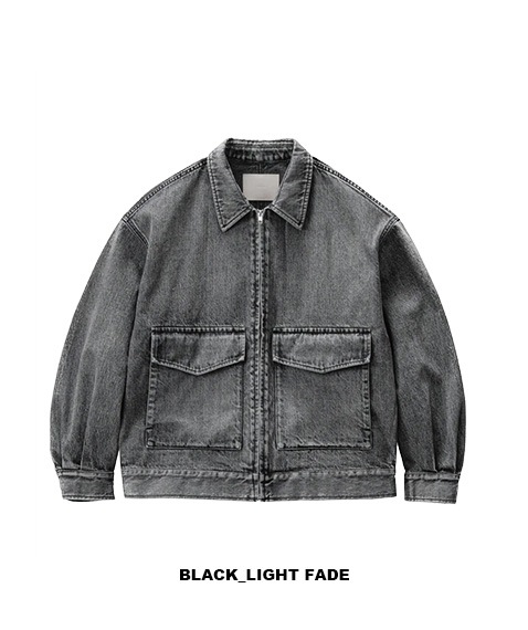 Selvage Denim Zip Jacket - LIGHT FADE［GM253-20056LB］【2025AW】