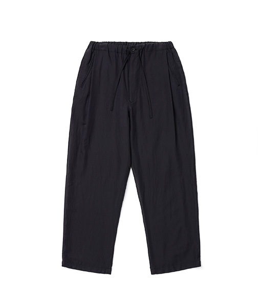 WASHED WOOL SILK TWILL DRAWSTRING PANTS［UPT76-LA231-A］【2026SS】