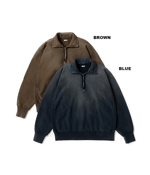 Vintage Half Zip Sweatshirt［26SAP-05-12］【2026SS】【26STYLE1