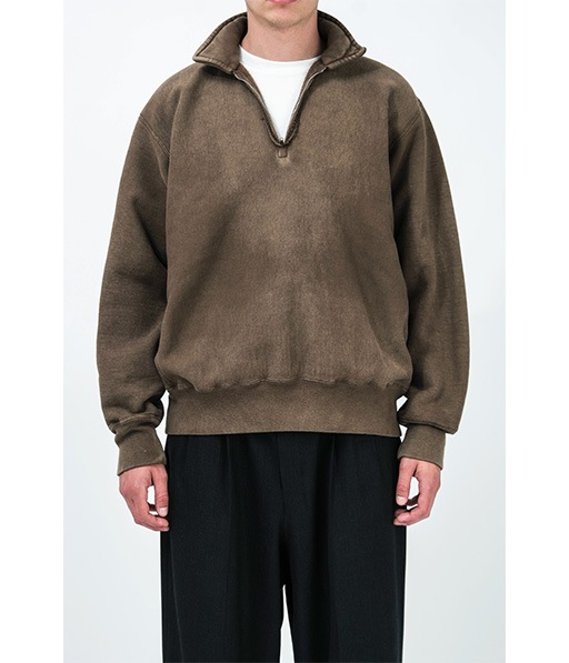 Vintage Half Zip Sweatshirt［26SAP-05-12］【2026SS】【26STYLE1