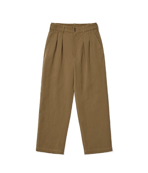 R/C WEST POINT TUCKED MIL-TROUSERS［UPT75-LA228］【2026SS】