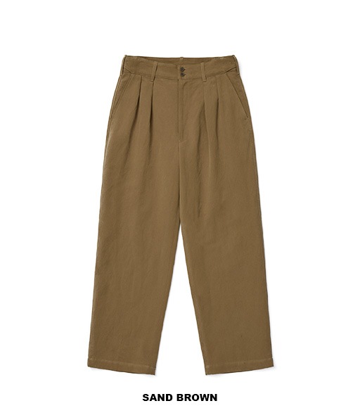 R/C WEST POINT TUCKED MIL-TROUSERS［UPT75-LA228］【2026SS】