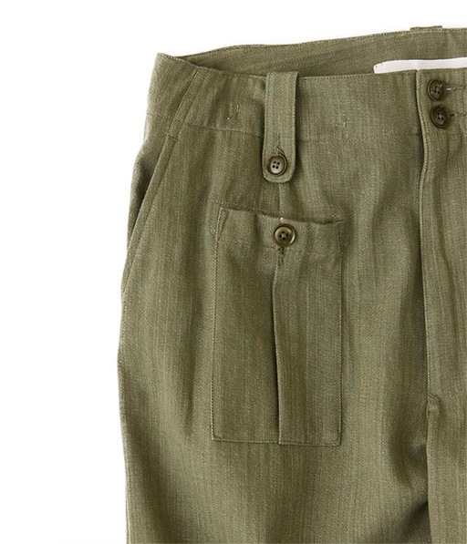 《SALE》UK Green Denim Field Trousers［6043-1403］