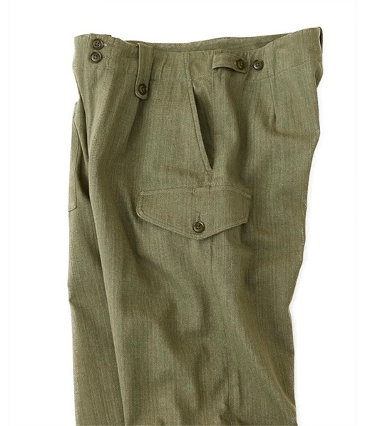 《SALE》UK Green Denim Field Trousers［6043-1403］