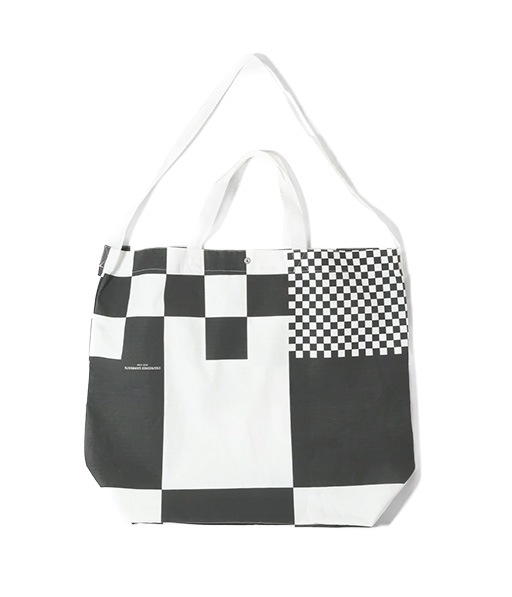 《SALE》Carry All Tote - Checker Print Cotton Ripstop［SW447］【2026SS】
