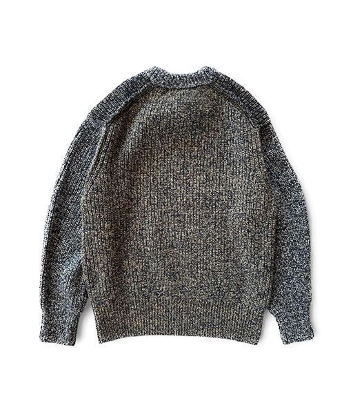 Brushed Yak/Shetland wool crew neck sweater［1253016］【2025AW】【SOLDOUT】