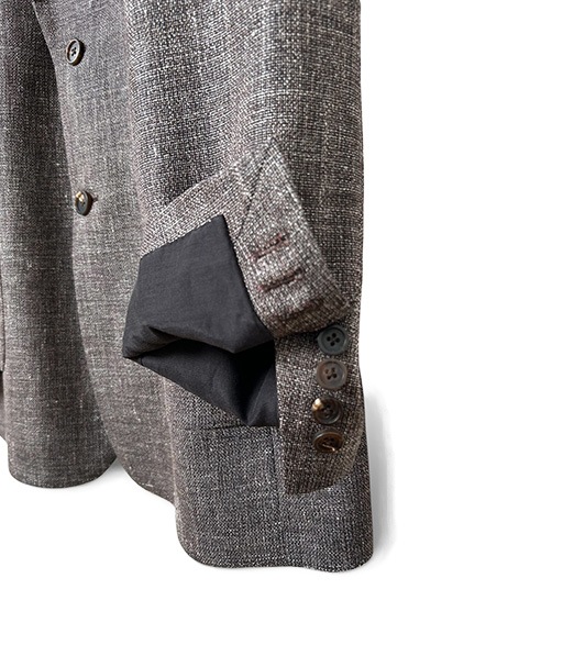 WOOL LINEN 2B JACKET［26S-BIS-JK11M］【2026SS】