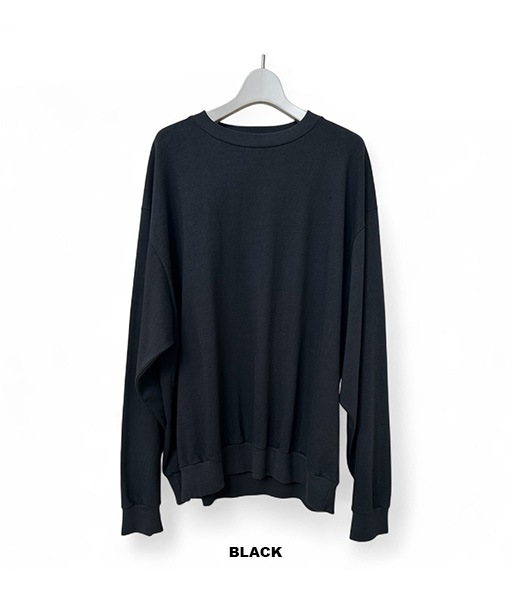 PLAINSTITCH PULLOVER［BA-ASF-002］【2025AW】【SOLDOUT】