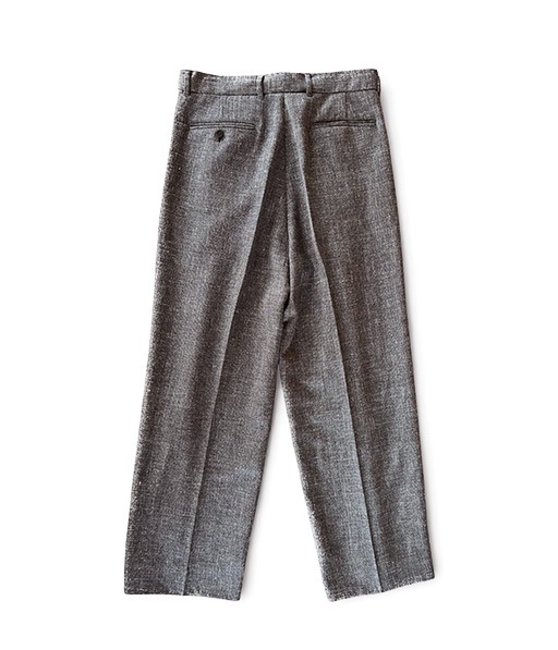 WOOL LINEN 1TUCK SLACKS［26S-BIS-PT03M］【2026SS】