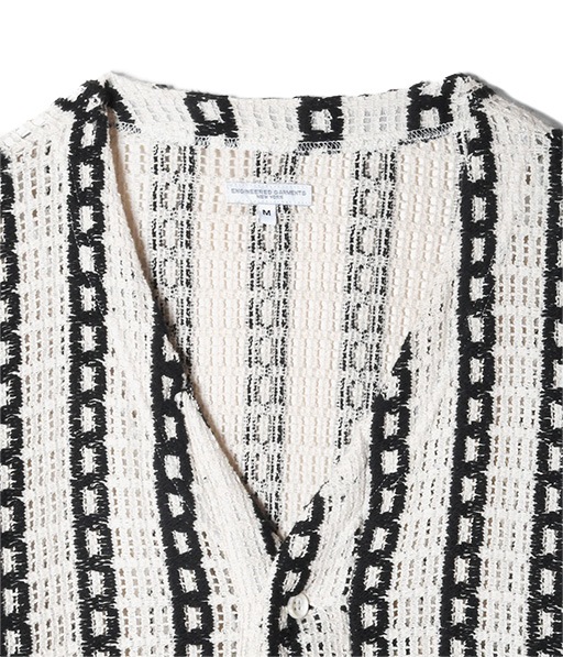 Knit Cardigan - Stripe CP Crochet［SW111］【2026SS】