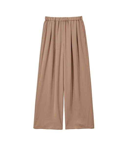 Satin Easy Wide Pants［GL261-40075C］【2026SS】