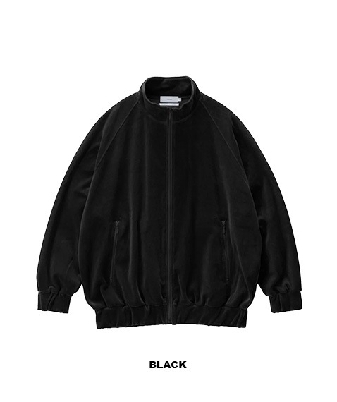Compact Velour Track Jacket［GM253-70404］【2025AW】【SOLDOUT】