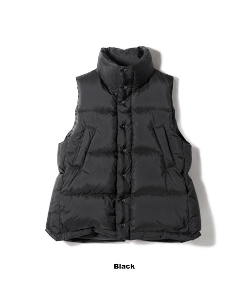 Down Vest - KAWADA DOWN［TX1044］Black【2026AW】 | InBloom / イン