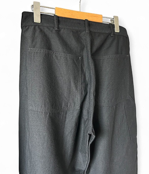 WOOL COTTON WORK PANTS［BA-BAE-004］【2025AW】